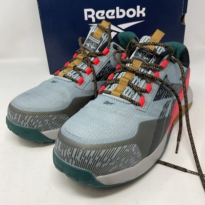 Reebok Nano X1 Adventure Womens Work Shoes Sz 9.5 M Athletic Slate Blue Sneakers
