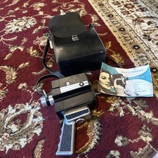 Vintage Bell  Howell Zoom Reflex Autoload 8MM Movie Camera Model 315 W/Case