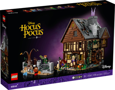 LEGO Ideas 21341 Disney Hocus Pocus: Das Hexenhaus der Sanderson-Schwestern Neu