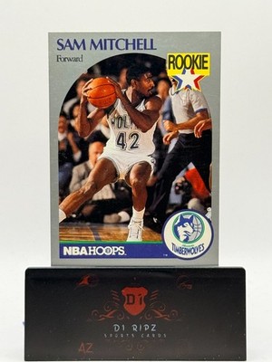 1990-91 NBA Hoops - Sam Mitchell #188 (RC)