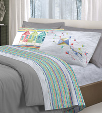 Completo Letto Aquiloni 100% Cotone