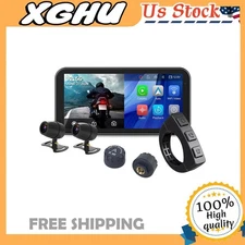 6.25" IPS Motorcycle GPS Wireless CarPlay Android Auto Navi Touch Screen IP67 BT