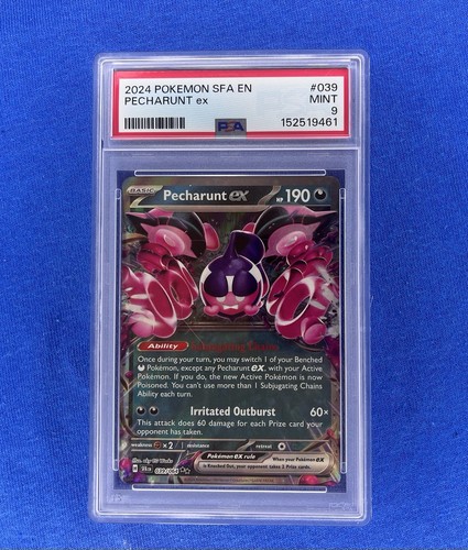 Pecharunt ex graded PSA 9 for sale on eBay