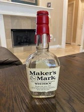 Maker’s Mark Whisky Empty 750 ml Bottle