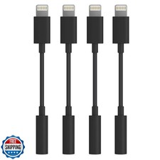 Lightning to 3.5mm Headphone Jack Adapter Apple MFi Certified H