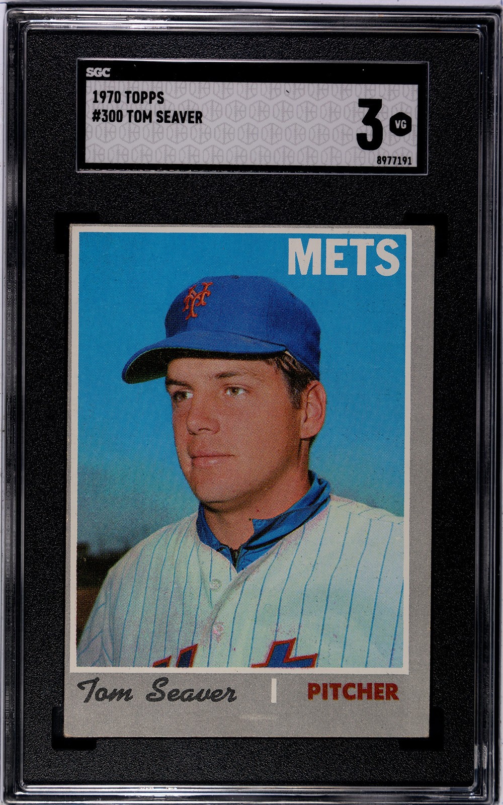 Tom Seaver 1970 Topps #300 SGC 3 New York Mets