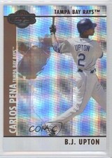 2008 Topps Co-Signers Hyper Plaid Bronze 53/75 BJ Upton Carlos Pena #094 0q1p