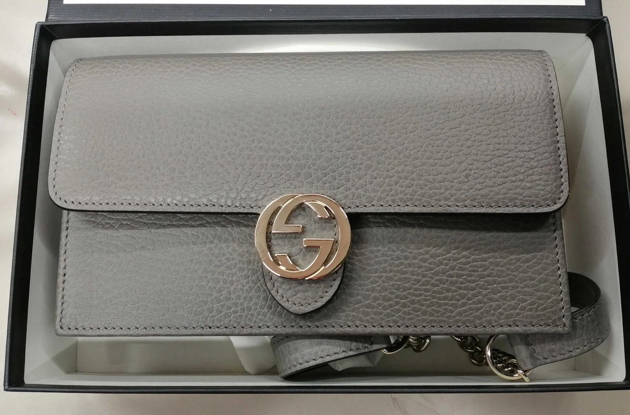 Sac à bandoulière chaîne G imbriquée GUCCI 510314 2091 946101