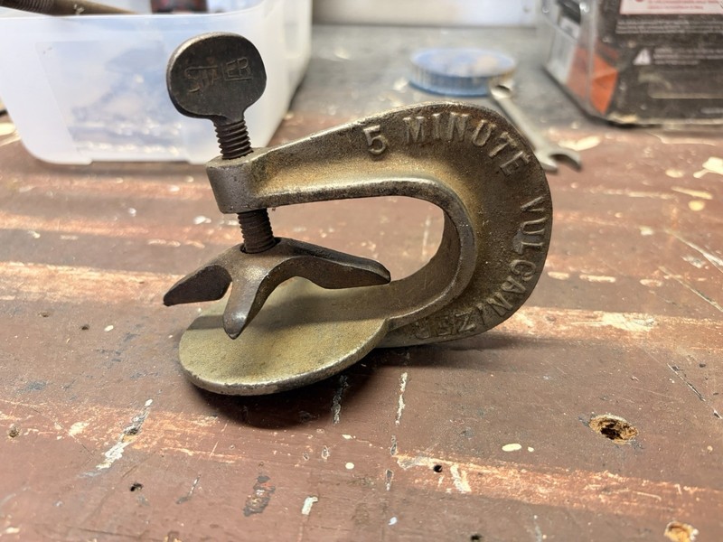 Shaler 5 Minute Vulcanizing Metal Screw Clamp Vulcanizer Tool