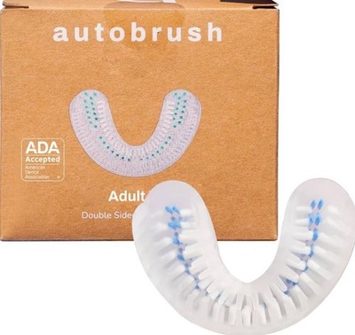 Autobrush Double Sided Brush Head Replacement with Nylon bristles