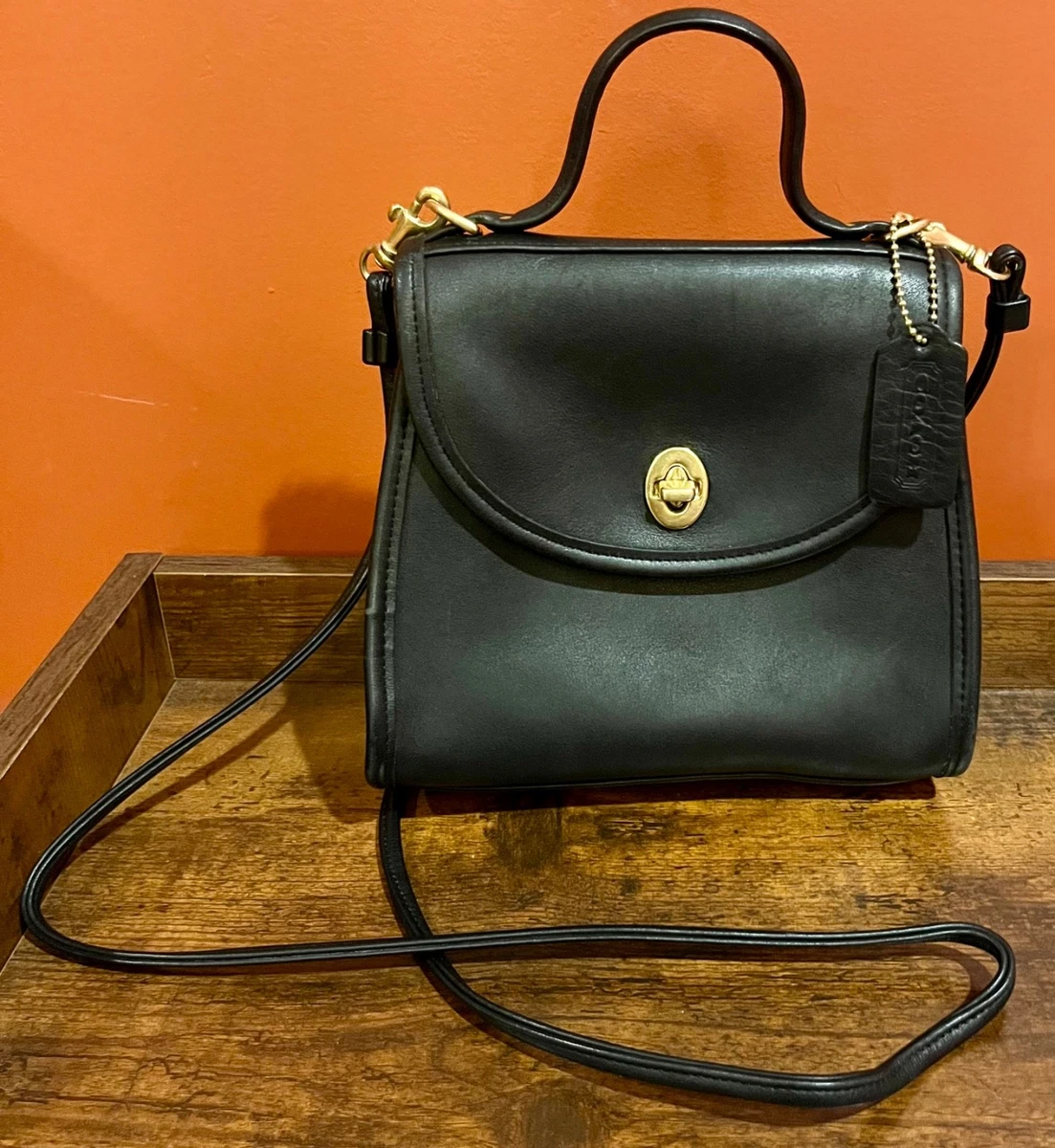 バッグ COACH Legacy turn lock Signature Satchel Coach Legacy Turn Lock Satchel/Top Handle Bag Handbags & Bags for