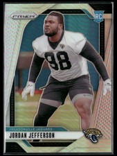 2024 Panini Prizm #358 Jordan Jefferson Silver