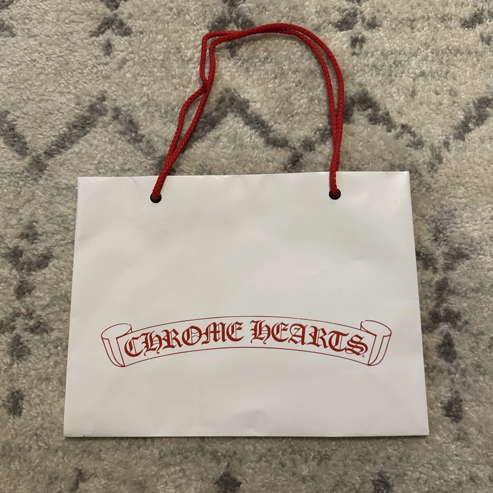 RARE AUTHENTIC CHROME HEARTS SMALL SHOPPING BAG JAPAN EXCLUSIVE 9x12x4”