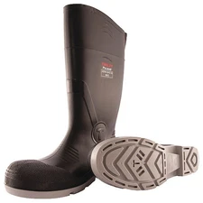 Tingley 43151 Men's Pulsar Tall Rubber Boots, Plain Toe, 15 In Height, Black, 9