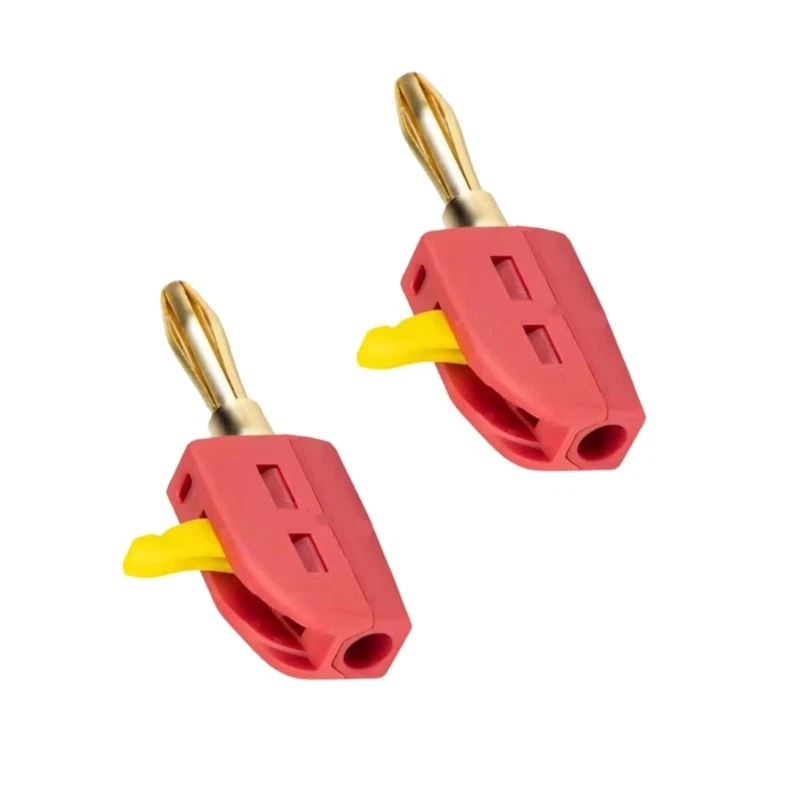 4mm Banana Plugs 32A High Current Gold Plated Terminals Speaker Wire Banana - Image 4 of 4