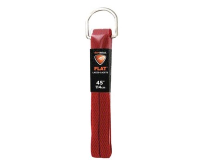 Sof Sole Flat Athletic Unisex Laces Size 45, Color: Red