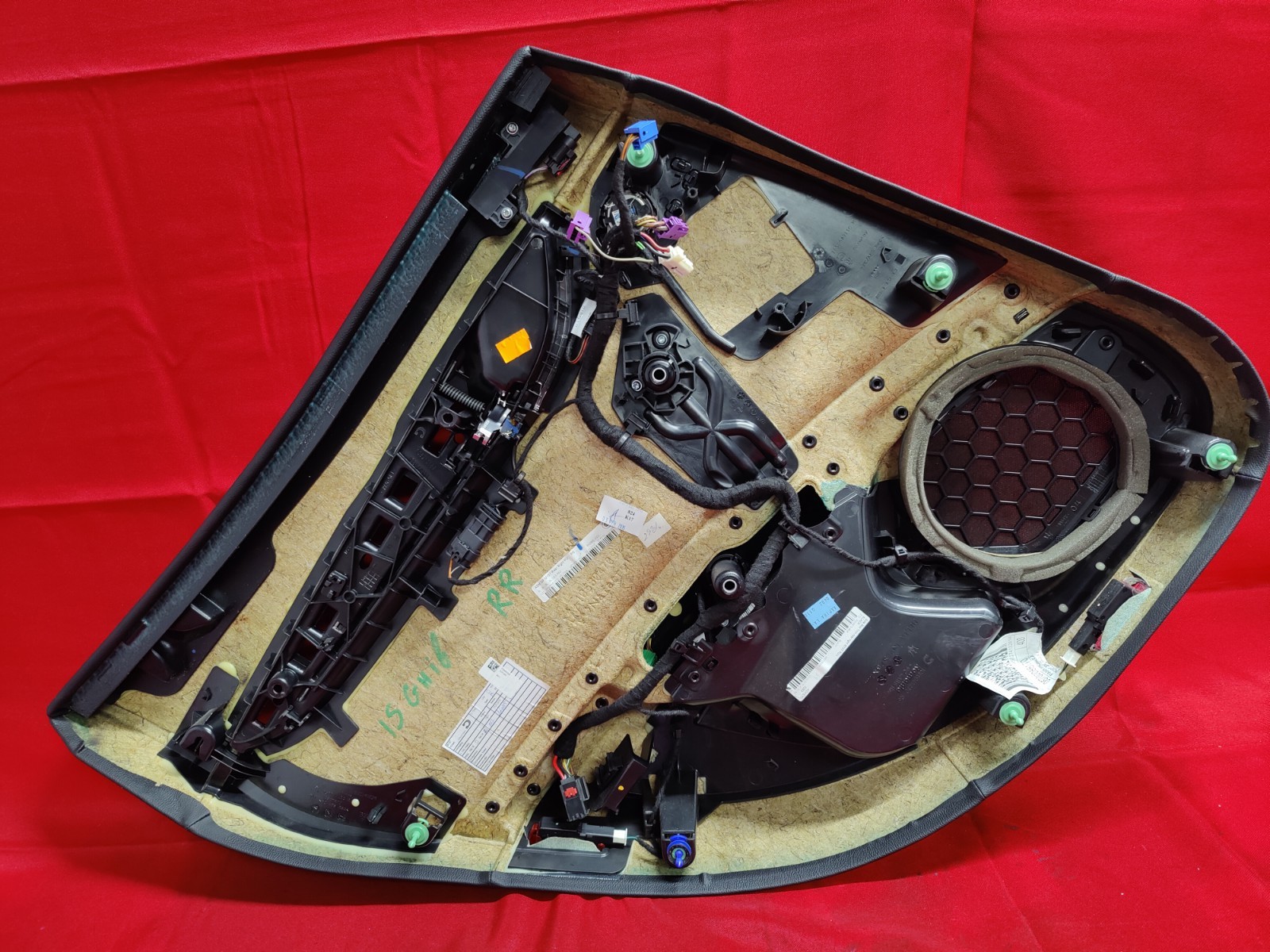 2014-2024 MASERATI GHIBLI QUATTROPORTE REAR RIGHT PASSENGER DOOR PANEL BLACK