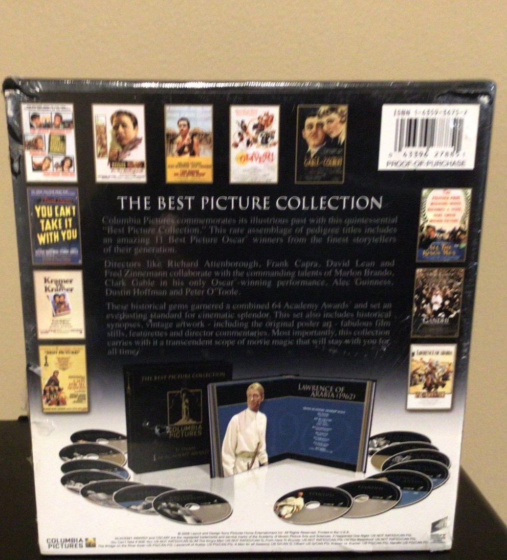 Columbia Pictures: The Best Pictures Collection (DVD, 2008, 14-Disc Set) thumbnail 3