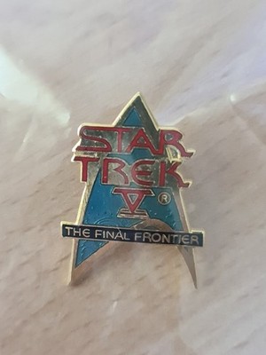 Star Trek V The Final Frontier Metall Pin Anstecker - Am Rande des Universums