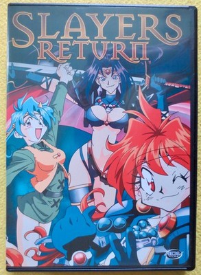 Slayers - Return the movie DVD 2003 ADV Films disc unscratched and clean