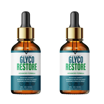 Glyco Restore Drops - Official GlycoRestore Formula for Blood Health 120ml