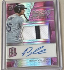 2019 Spectra BRANDON LOWE Rookie Patch Auto /49 #135 Tampa Bay Rays SP True RC🔥