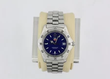 TAG Heuer WK1113.BA0311 Mens 2000 Series Professional Watch Blue Silver BA0317