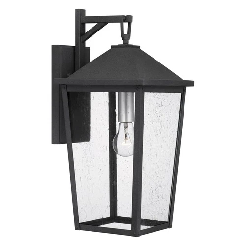 Quoizel STNL8409 Stoneleigh 20" Tall Outdoor Wall Sconce - Black - Picture 1 of 6