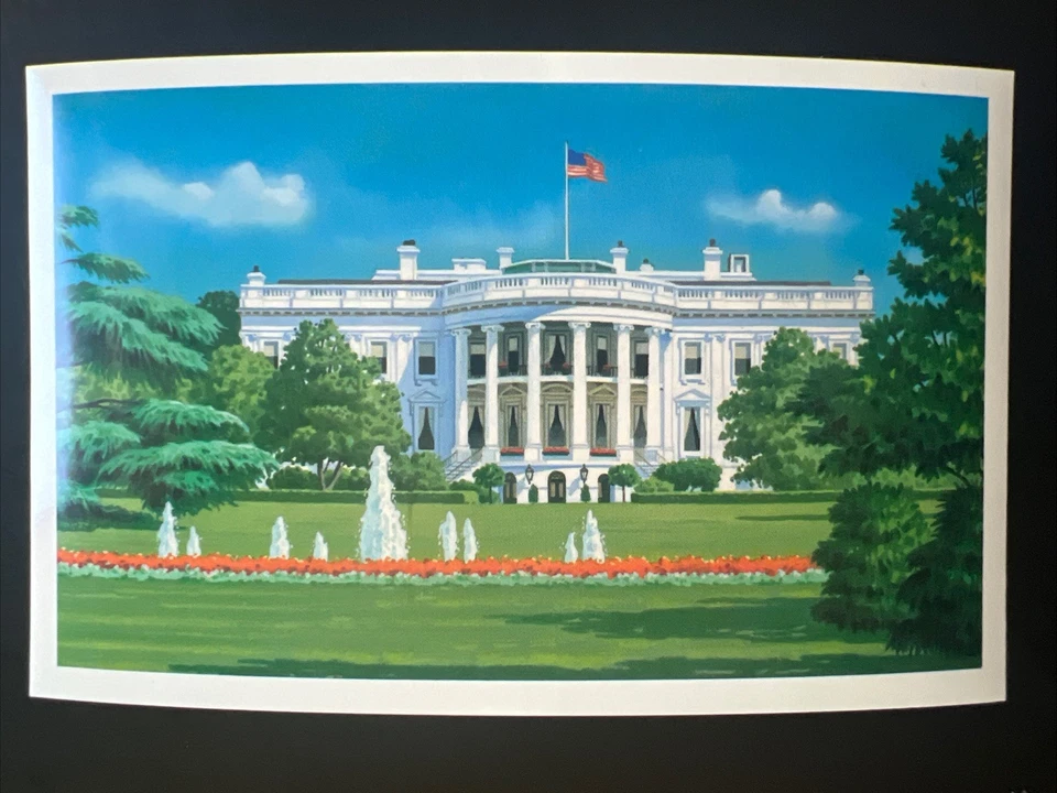 The White House 15c Postcard 1st Day Issue Fleetwood 1989 - Image 2 of 2