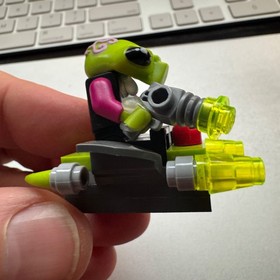 Alien Defender 7050 Alien Hoverbike Prototype Used to design the Game - Glued