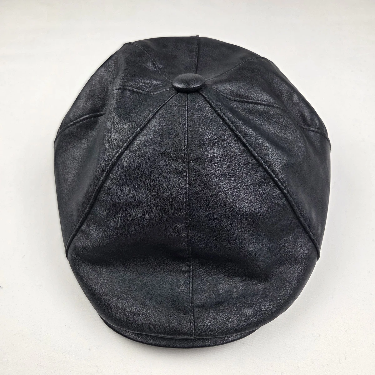 Leather Newsboy Caps for Men for sale | eBay