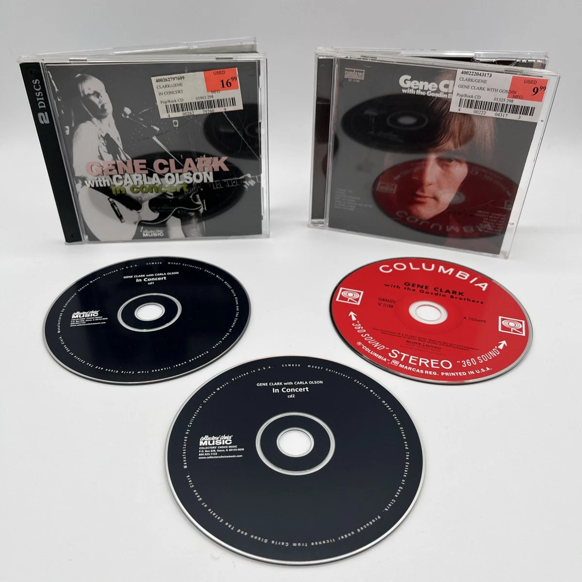 Las mejores ofertas en Álbum CD Gene Clark | eBay