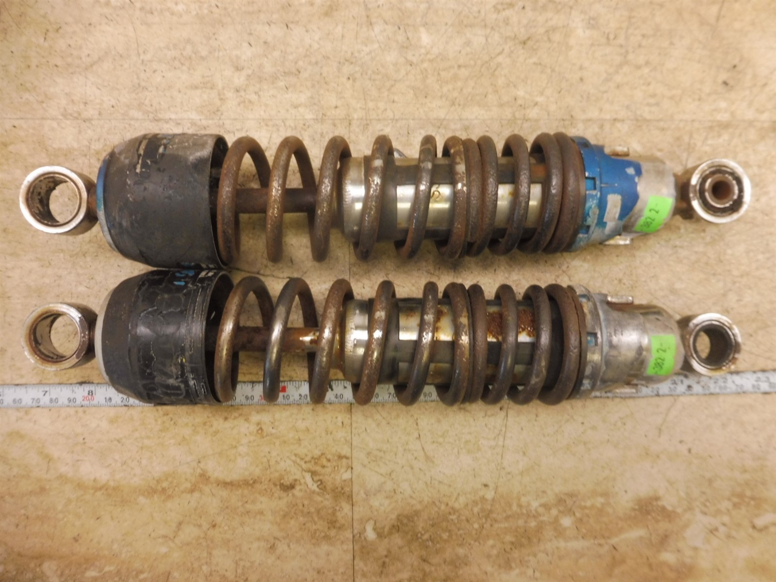 1977 Kawasaki KZ650 K3822* Rear Shocks Suspension eBay