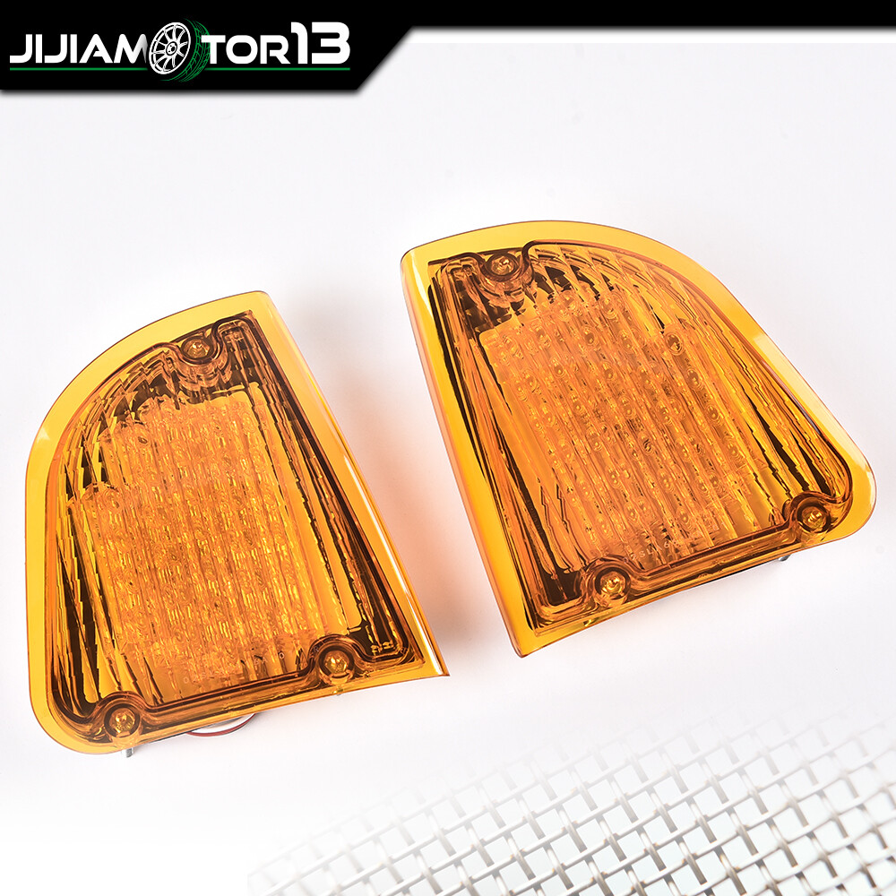 Amber LED Turn Signal Lights Fit For 19862008 KW Kenworth K300 T300