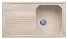 Lavello Cucina 1 Vasca Incasso eff. Fragranite Plados 86 cm Avena PL0861UG94