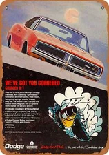 METAL SIGN - 1969 Dodge Charger R/T - Vintage Look Reproduction 4