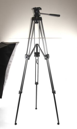 Tripod of sliding LIBEC TH-650 DV tripod for video or photo - Picture 8 of 9