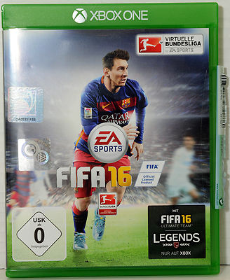 FIFA 16 - Deutsch - (Microsoft Xbox One) - EA Sports - Neuwertig!!! - TOP Spiel!