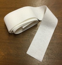 Piano Muffler/Mute Rail Felt/Cloth For Uprights, 2" Wide x 54" x .045" Thick