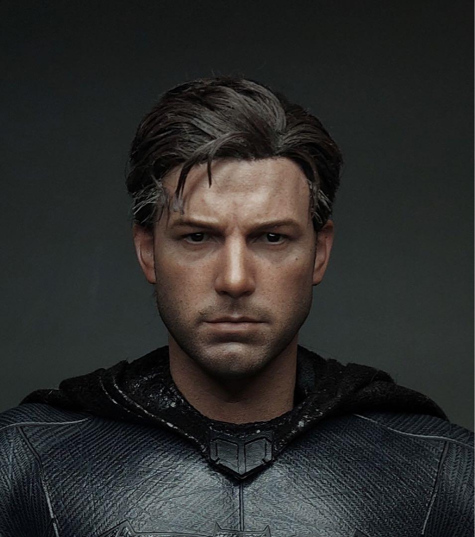 Hot Toys Batman Justice League Hair Transplant Custom Head