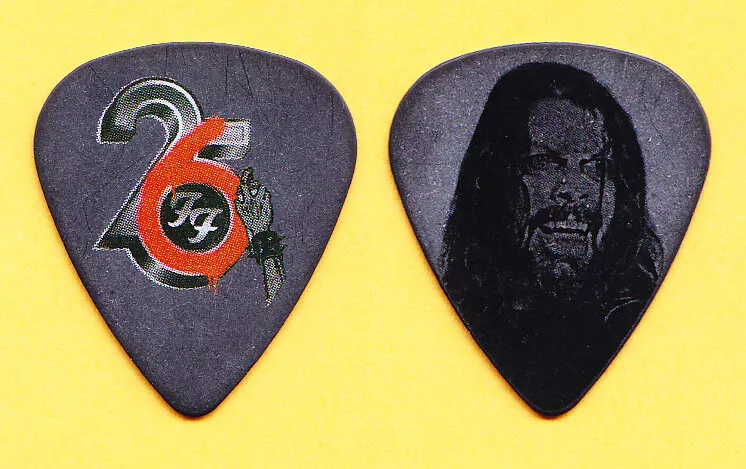 Foo Fighters Dave Grohl Signature Gray Guitar Pick 2021 26th
