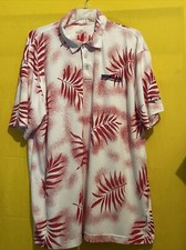 IRONMAN HAWAII 2011 WORLD CHAMPIONSHIP COLLAR HAWAIIAN SHIRT  SIZE X-LARGE