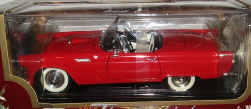 Road Legends 1955 Ford Thunderbird Red Convertible Diecast Model Replica Car - Picture 1 of 9