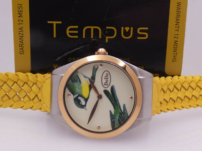 DODO SONGBIRD WAD6PA NEW WITH PAPERS STEEL & PVD ROSE GOLD LADY'S WATCH