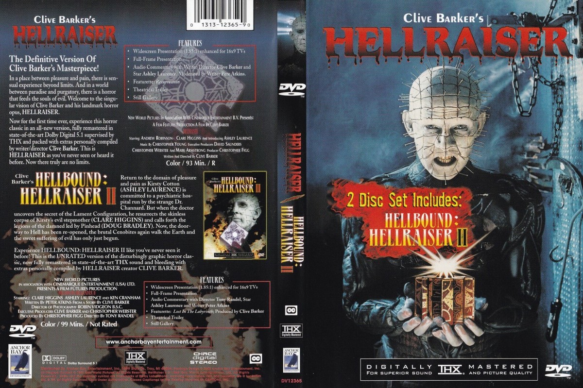 Hellraiser/Hellbound: Hellraiser II (1987) (Fullscreen/Widescreen