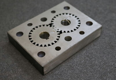 DÜRR / INDUSTRY center plate + wheel set for dosing pump 3-piece flow rate 6 cm3