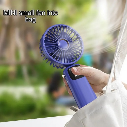Mini Ventilatori da Scrivania Raffreddamento Aria Ventilatori Portatili USB Ricaricabile -Ventilatori Portatili - Foto 12 di 18