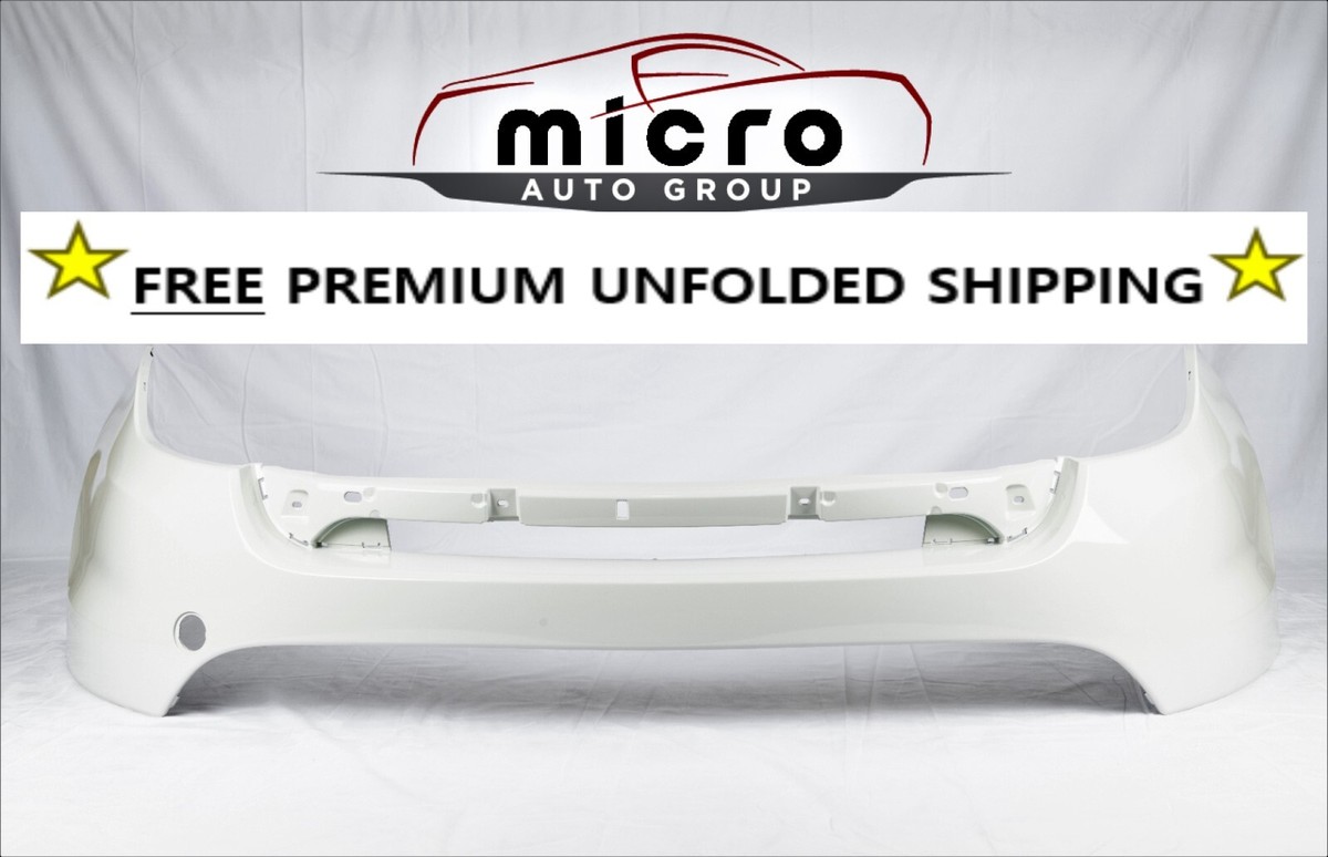 2011-2015 EXPLORER FRONT BUMPER OEM WHITE PLATINUM TRICOAT