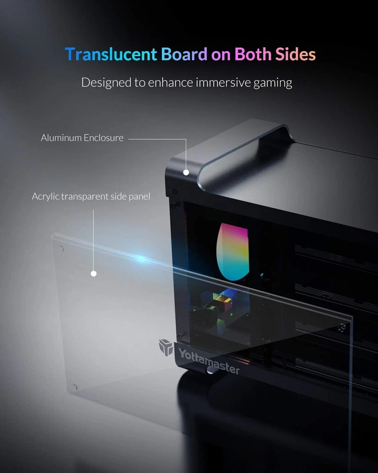Yottamaster 4 5 Bay Hard Drive Enclosure USB 3.0 For 2.5" 3.5" inch SATA HDD SSD - Image 4 of 4