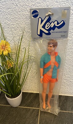Mattel Barbie Vintage 70s MOD Ken New Looking No 1111 Ovp Moc